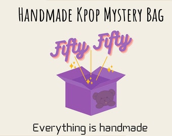 Fifty Fifty Kpop Handmade Mystery Bag Blind Box | Choose your Bias | Cupid