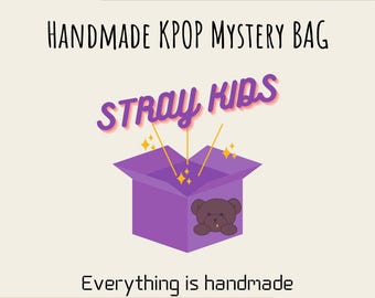 Stray Kids Kpop Handmade Mystery Bag Blind Box | Choose your Bias