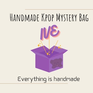 IVE Kpop Handgemachte Mystery Bag Blind Box | Wähle deinen Bias