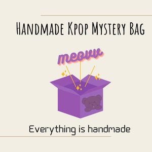 Meovv Kpop Handmade Mystery Bag Blind Box | Choose your Bias