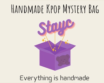 Stayc Kpop Handmade Mystery Bag Blind Box | Choose your Bias
