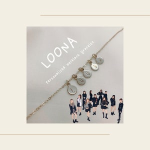 LOONA Kpop Collana Personalizzata Bracciale