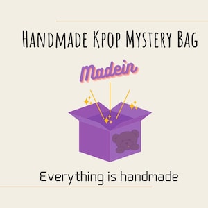 Madein Kep1er Kpop Handmade Mystery Bag Blind Box | Choose your Bias