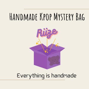 Riize Kpop Handmade Mystery Bag Blind Box | Choose your Bias