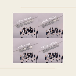 LOONA Kpop Collana Argento Bracciale 10mm Pendente / Heejin Gowon Chuu Jinsoul Yeojin Haseul Hyunjin Yves Olivia Hye ViVi Choerry Kim Lip