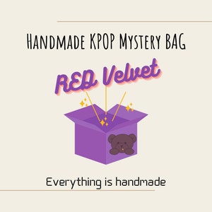 Red Velvet Kpop Handmade Mystery Bag Blind Box | Choose your Bias