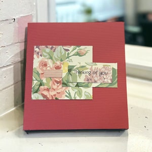 Je pense à vous - Carte de voeux