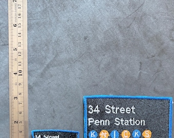 Knicks Subway Aufnäher / Patch