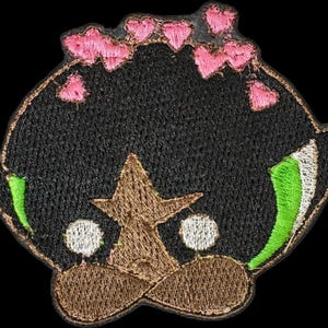 Brownskin Buttercup: Powerpuff Girls-patch