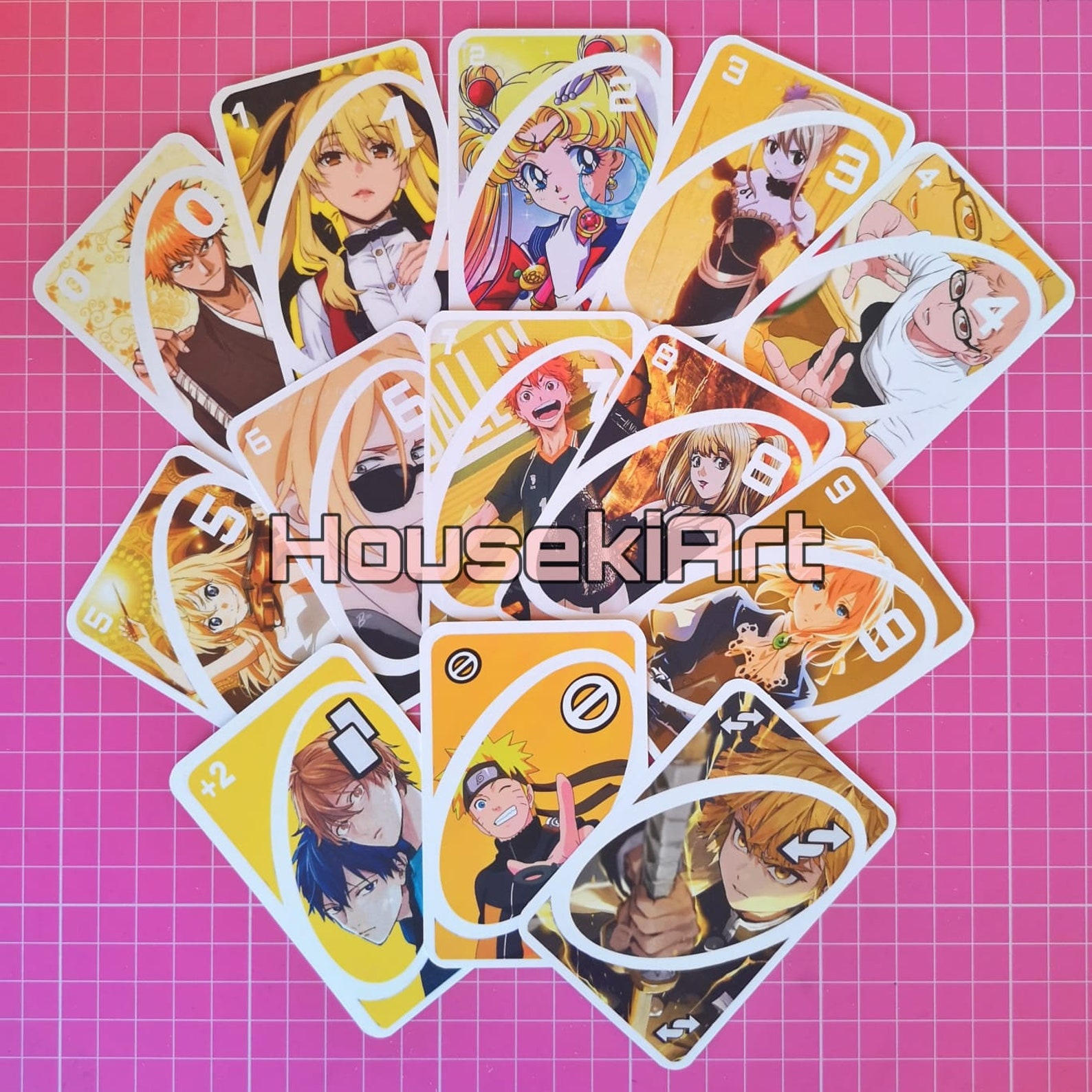 Anime Card Game / BL Anime Card Game / Playing Cards Etsy
