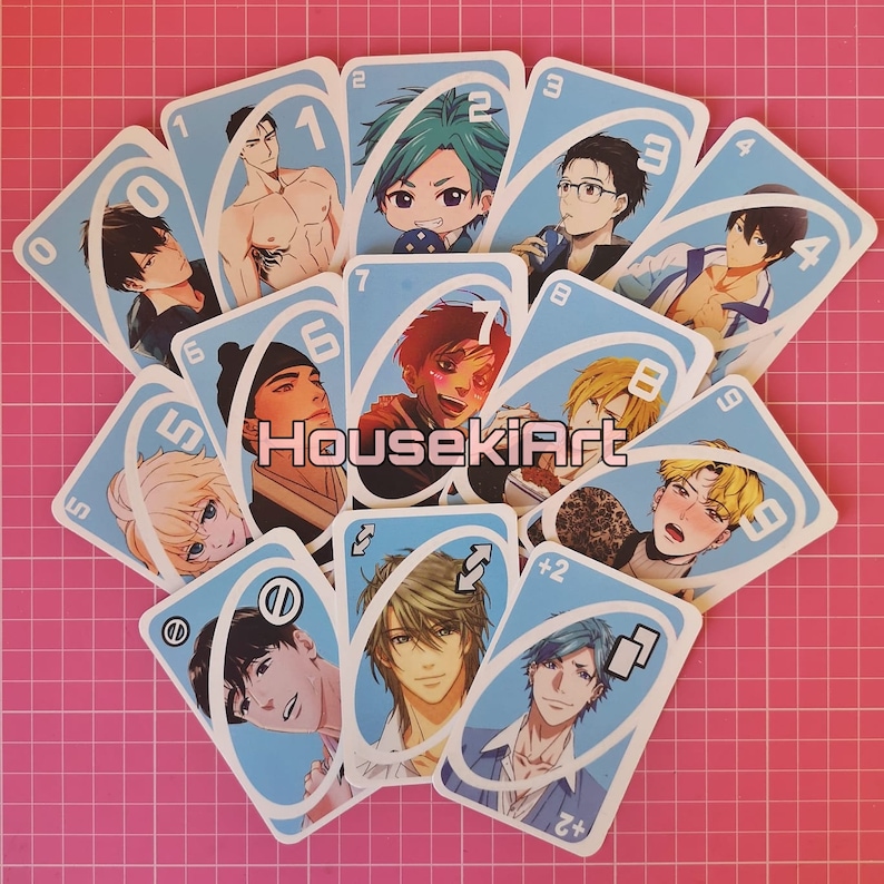 Yaoi Anime Card Game / BL Anime Card Game / Playing Cards Etsy India