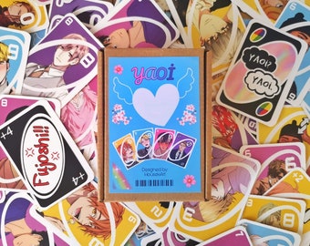 Juego de cartas Yaoi Anime / Juego de cartas BL Anime / Naipes