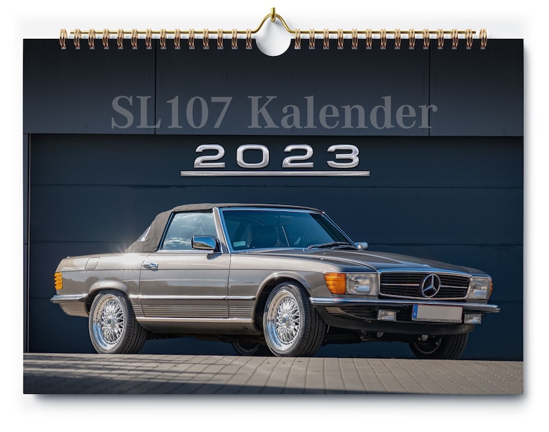 Mercedes SL Kalender 2023 Serie R107 DIN A3 - Etsy