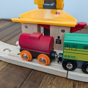 マグネット式タンカーカートップ - BRIO トレインと互換性あり