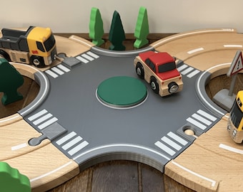 Roundabout - Compatible with BRIO Roads