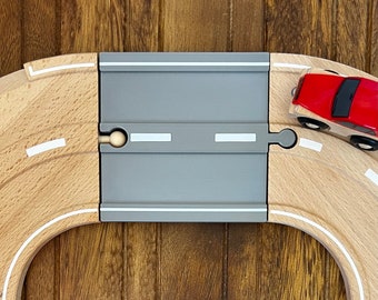 Straight Road - Half Length - Compatible with BRIO Roads