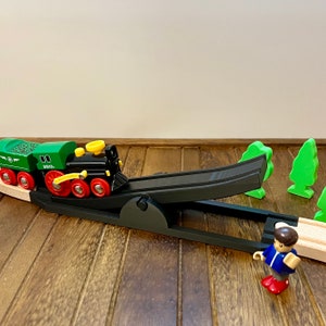 Seesaw for Wooden Train Sets - Compatible with BRIO and Others