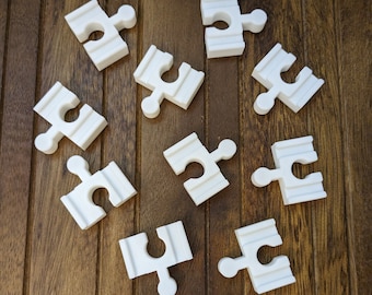 Lot de 10 adaptateurs de connecteur de rail en bois pour Brio, Lillabo, Thomas and Friends, Melissa, etc
