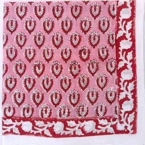 Bandana aus Bio Baumwolle Block Bedruckter Bandana Schal Halstuch Baumwolle Halstuch Hochwertiger, Winter Schal, Einzigartiges Design, Boho Bandana BPB - 011
