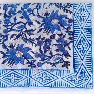 Bandana aus Bio Baumwolle Block Bedruckter Bandana Schal Halstuch Baumwolle Halstuch Hochwertiger, Winter Schal, Einzigartiges Design, Boho Bandana BPB - 016