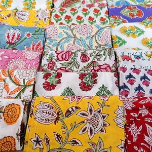 100 Pcs Hand Block Printed Napkin 100% Cotton Napkins Eco/Earth Friendly Reusable Napkins Reusable Table Cloth Boho Wholesale Lot Of Napkins image 18