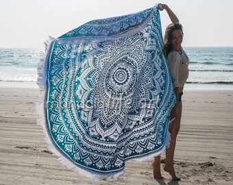 Ethnic Watercolor Mandala Peacock Feathers Sauna Bath Swim Beach Towel Blanket Ethnic Watercolor Mandala Peacock Feathers Sauna Bath Swim Beach Towel Blanket