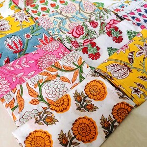 100 Pcs Hand Block Printed Napkin 100% Cotton Napkins Eco/Earth Friendly Reusable Napkins Reusable Table Cloth Boho Wholesale Lot Of Napkins image 17