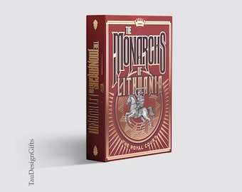 Baraja de cartas "Monarcas de Lituania" ilustrada, inspirada en los gobernantes lituanos medievales Mindaugas Gediminas Algirdas Vytautas.