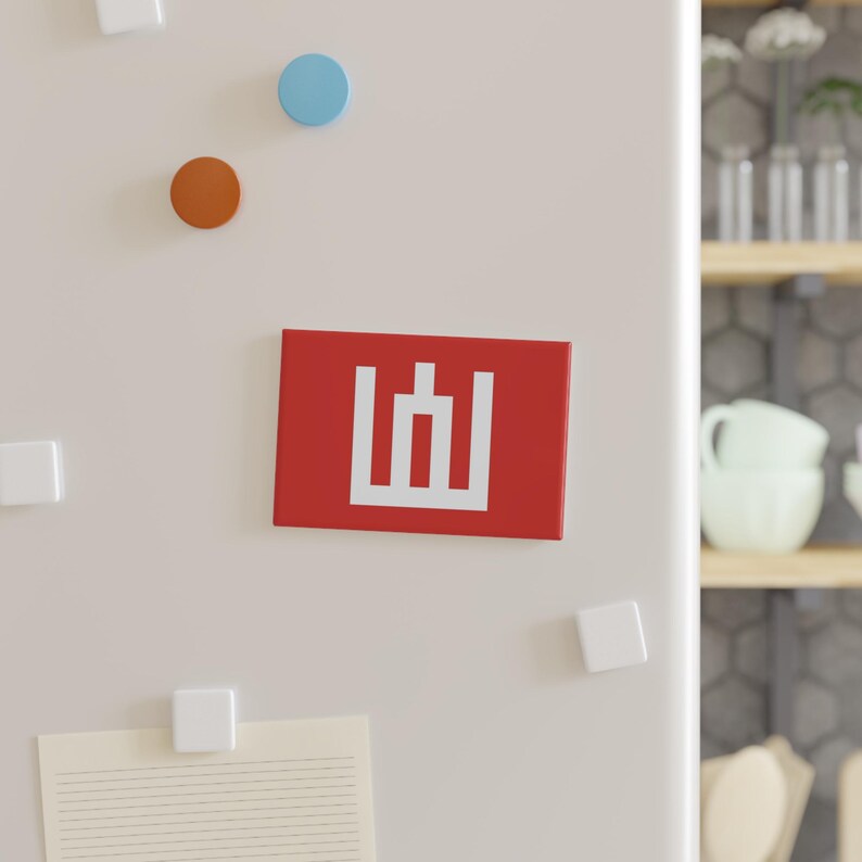 Gedimino Stulpai Fridge Magnet Lithuanian Symbol Design Options ...