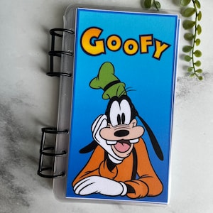 A6 Goofy Yearly 12 Section Savings Envelope Booklet|Reusable savings binder|Section savings Binder|Sinking Funds|Dave Ramsey Challenge