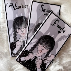 Gothic girl Inspired Laminated A6 Envelopes-Cash Envelopes- Personalized Envelopes- Money envelopes- Cash holder