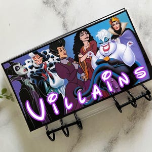 A6 Animated Villains Squad Yearly 12 Section Savings Envelope Booklet|Reusable savings binder|Section savings Binder|Sinking Funds
