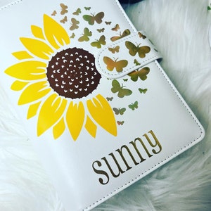 Sunflower and Butterflies Budget Binder|5x7 A6 Binder|Cash Book|Sunflower Binder|Sinking Funds|Cash Book|Butterfly Cash book|Butterfly Book