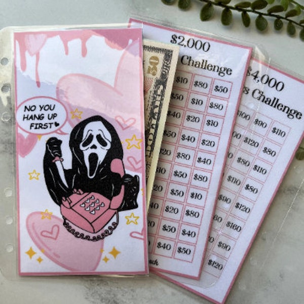 Boo Ghost  Savings Trackers| Savings Challenge|Dave Ramsey System|Savings Goals