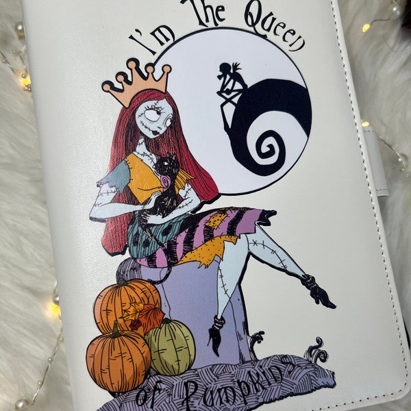 Sally Queen of Pumpkins Budget Binder|A6(5x7) Cash Book|Sally Binder|Nightmare Before Christmas|Sinking Funds|Cash Book