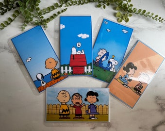 Charlie  and Friends Laminated A6 Envelopes-Cash Envelopes- Personalized Envelopes- Money envelopes- Cash holder