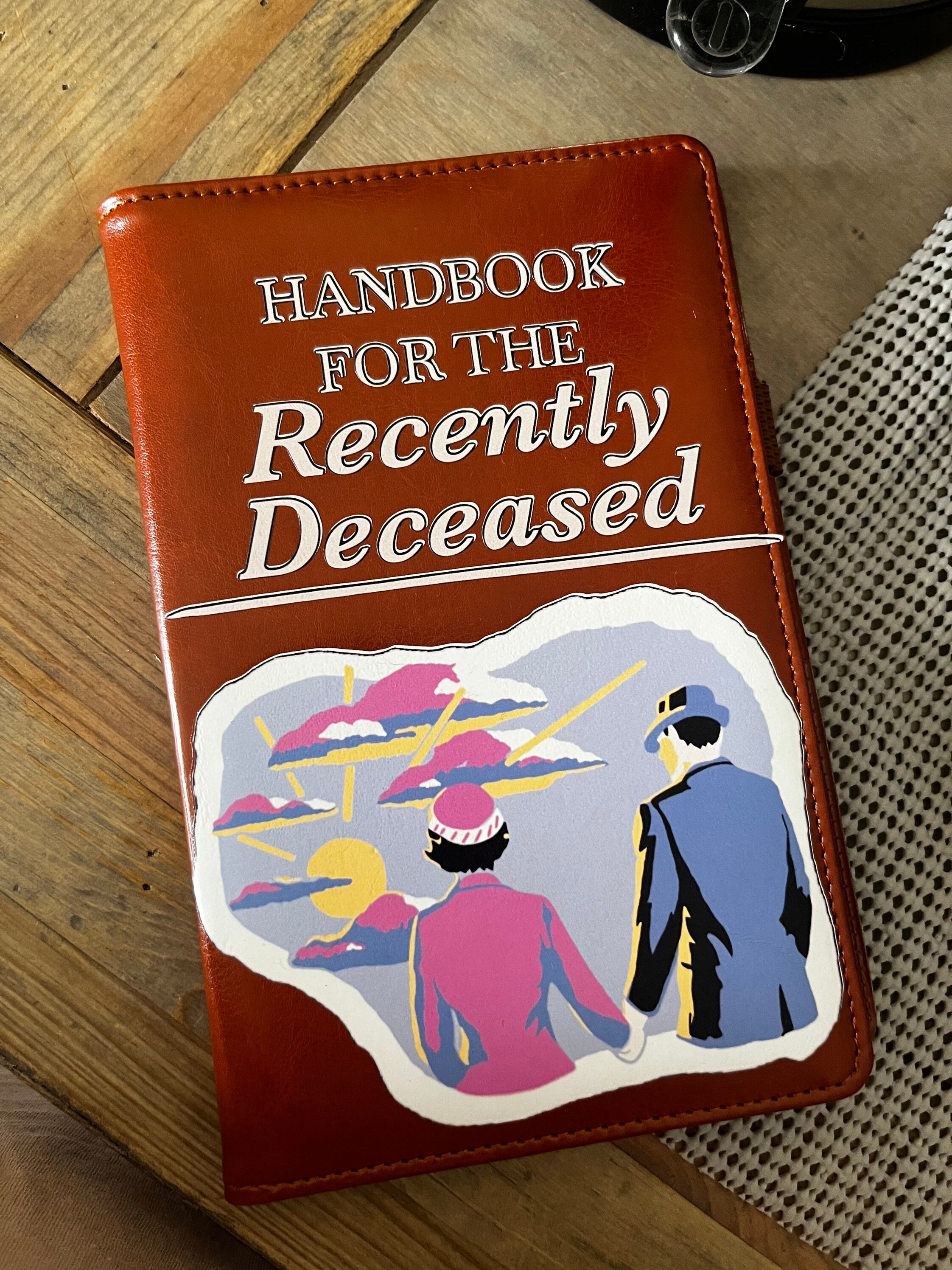 Handbook for the Recently Deceased Server Booklet 5x8 waitress