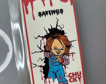 Chucky Laminated A6 Envelopes-Cash Envelopes- Personalized Envelopes- Money envelopes- Cash holder