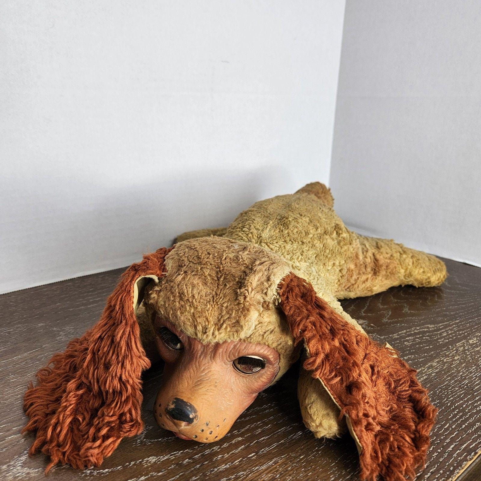 USA Vintage ラバーフェイス　My Toy社　Dog ぬいぐるみ Vintage Rubber Face Dog - Etsy