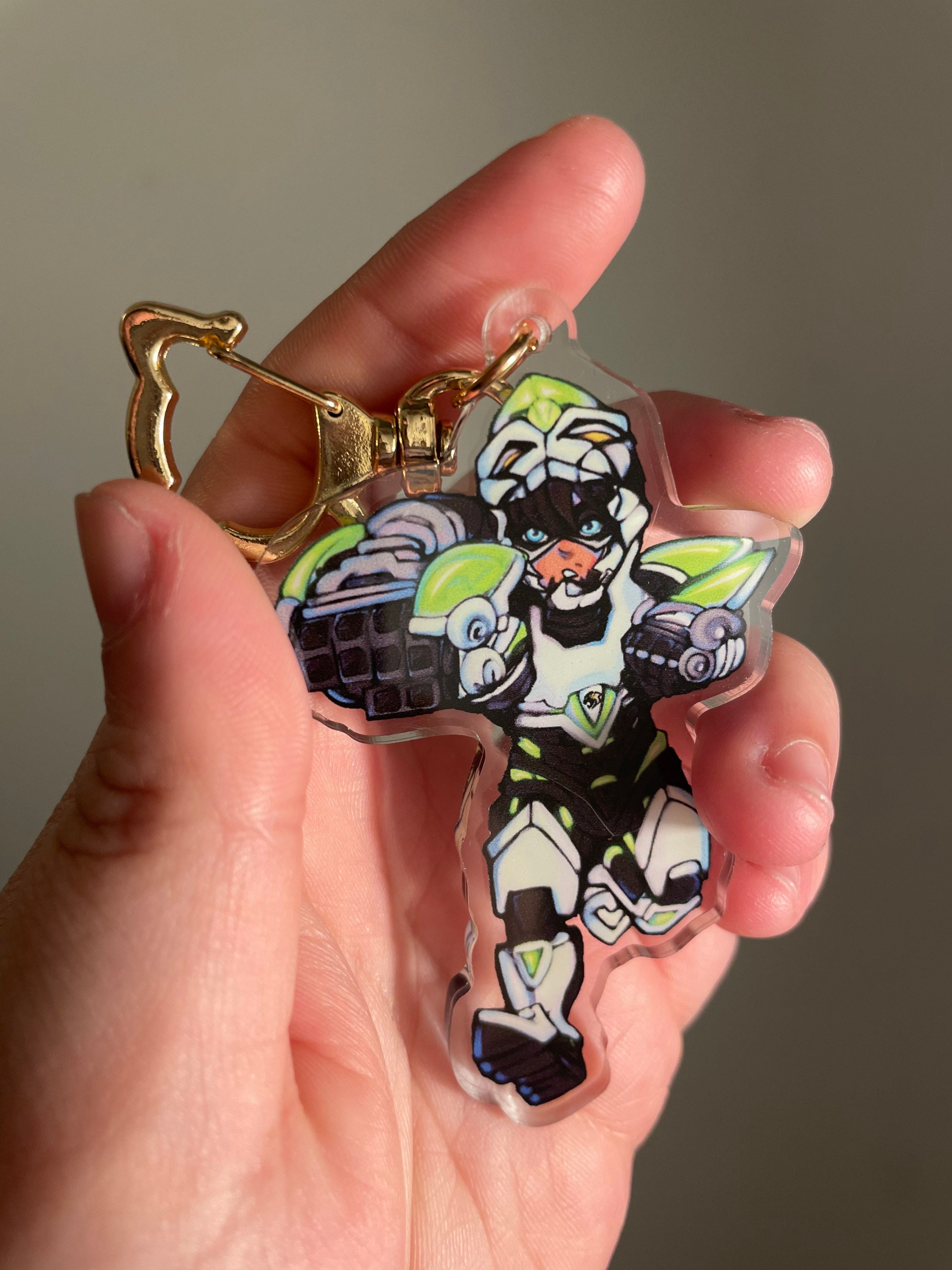 Kotetsu Kaburagi Tiger Keychain