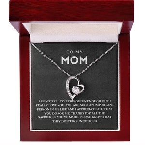 Joias de presente para mamãe para o aniversário da mamãe | Presente para mamãe | Presente de Dia das Mães | Obrigado mãe | Presente de mãe