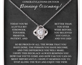 Pinning Ceremony Gift, Nurse Graduation Gift, Nursing School Graduation Necklace Gift, CNA graduation gift, RN Gift