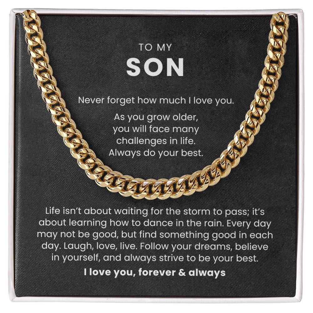 Inspirational Gift for Son, to My Son Necklace Gift, Son Birthday ...