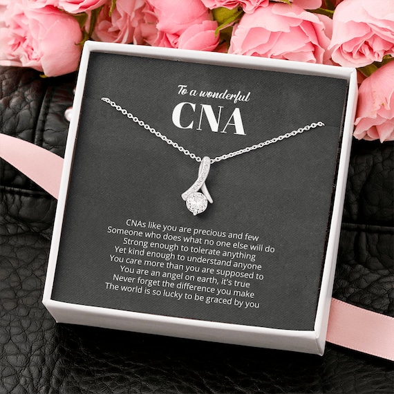 Certified Nursing Assistant Gift, CNA gifts, Necklace Gift for nursing assistant, CNA graduation gift, CNA Gifts for Her