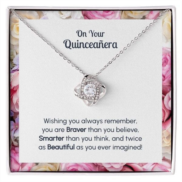 Quinceañera Gift for Girls 15th Birthday Gift for Her Necklace Gift for Daughter Gift for Niece Gift for Granddaughter Quinceanera Jewelry