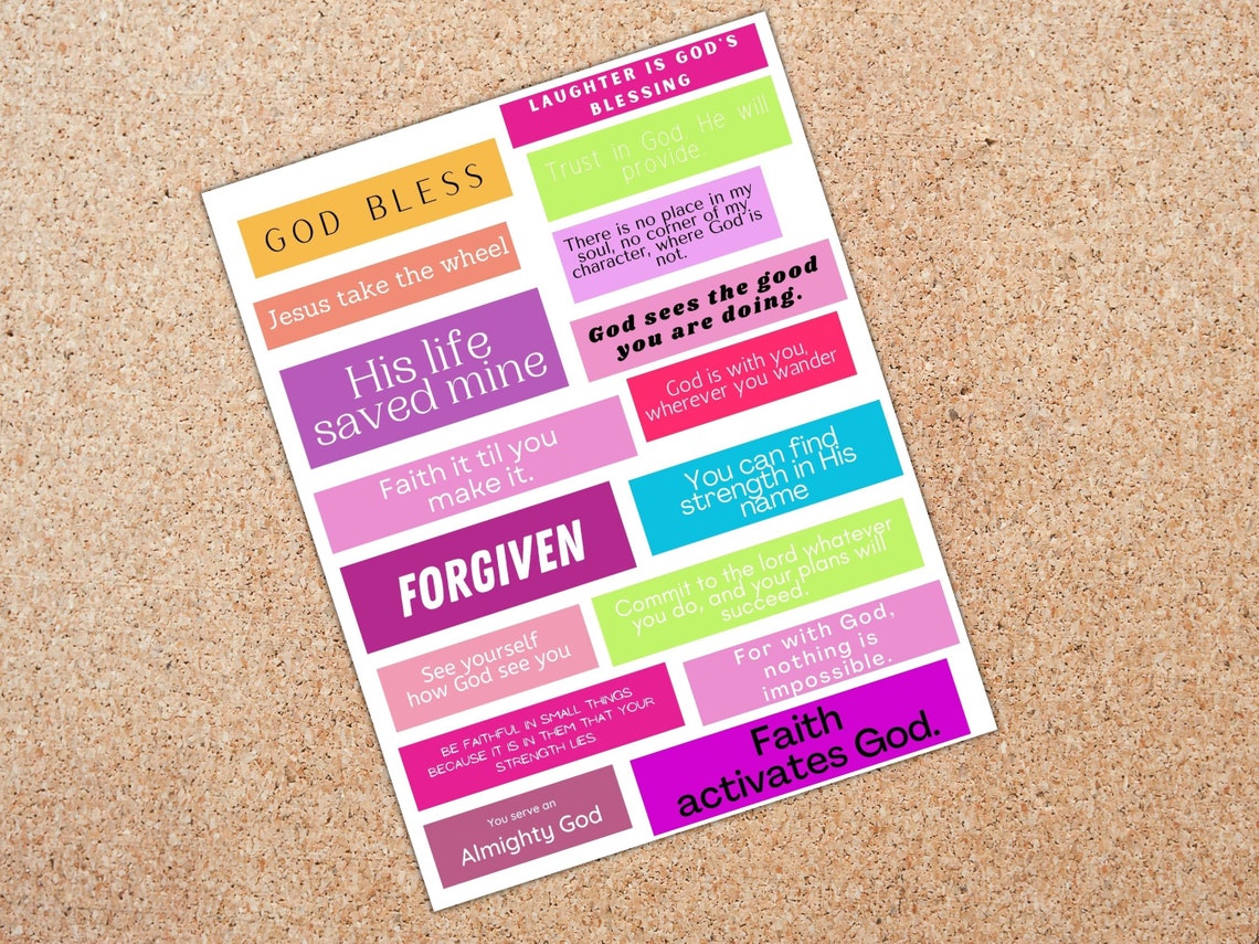 Vision Board Kit, Vision Board Printables, Printable Magazine Words ...