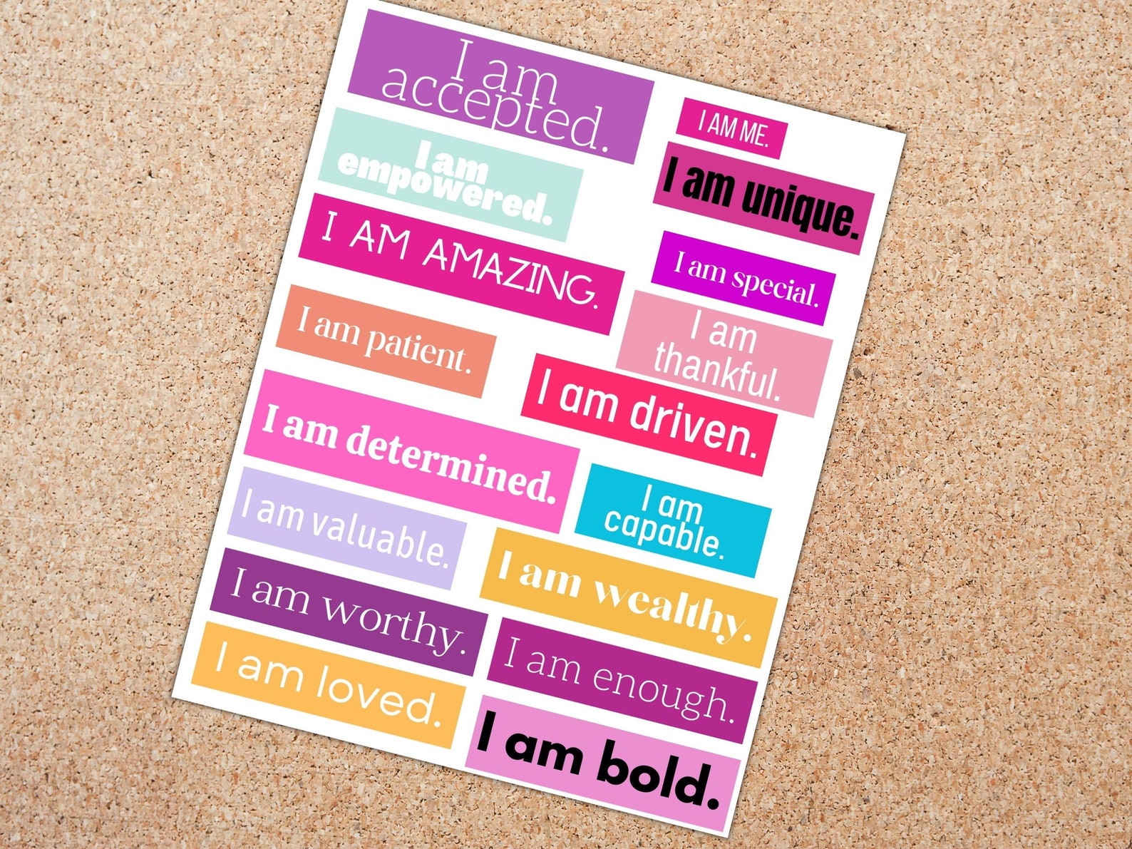 Vision Board Kit Vision Board Printables Printable Magazine Words vision-board-kit-vision-board-printables-printable-magazine-words