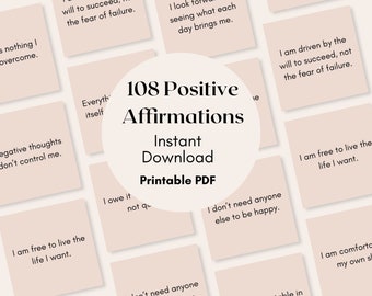 Printable Affirmation Cards, Vision Board Printables, Positive Affirmation Cards, Affirmation Cards Printable,