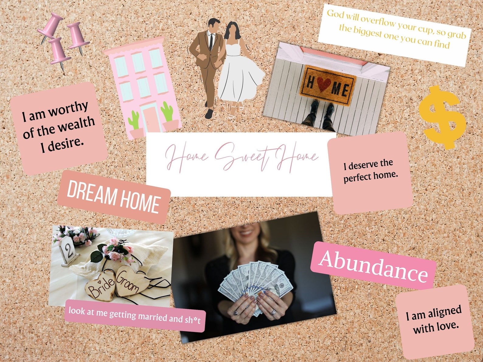 Vision Board Kit Vision Board Printables Printable Magazine - Etsy