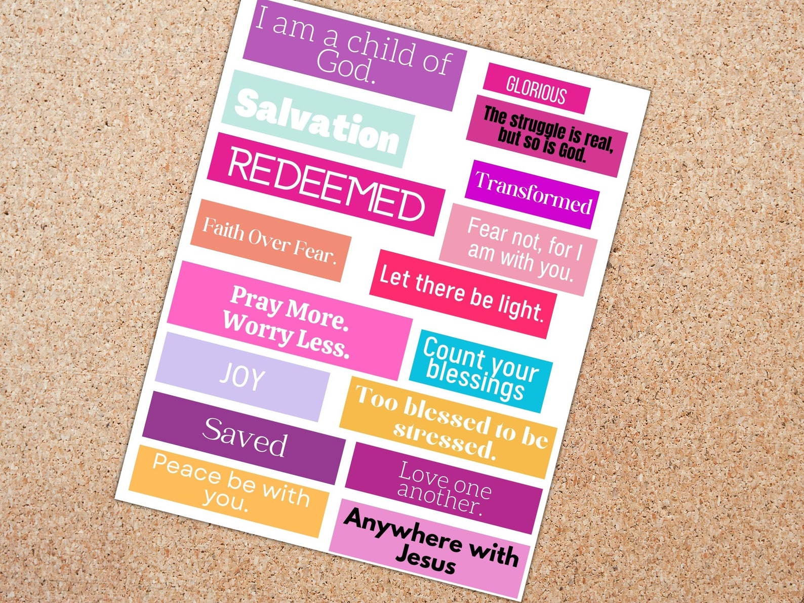 Vision Board Kit Vision Board Printables Printable Magazine - Etsy